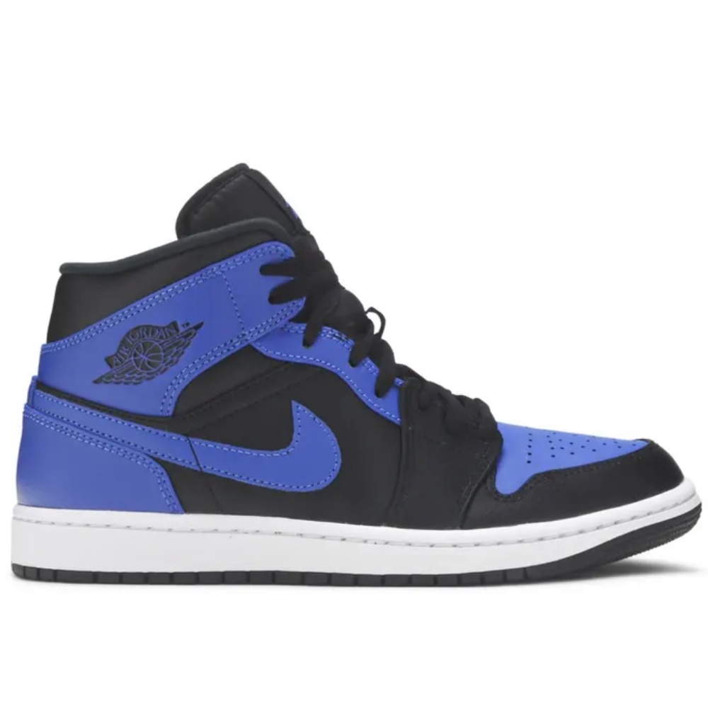 Air Jordan 1 Mid 'Hyper Royal - Picture 3 of 5